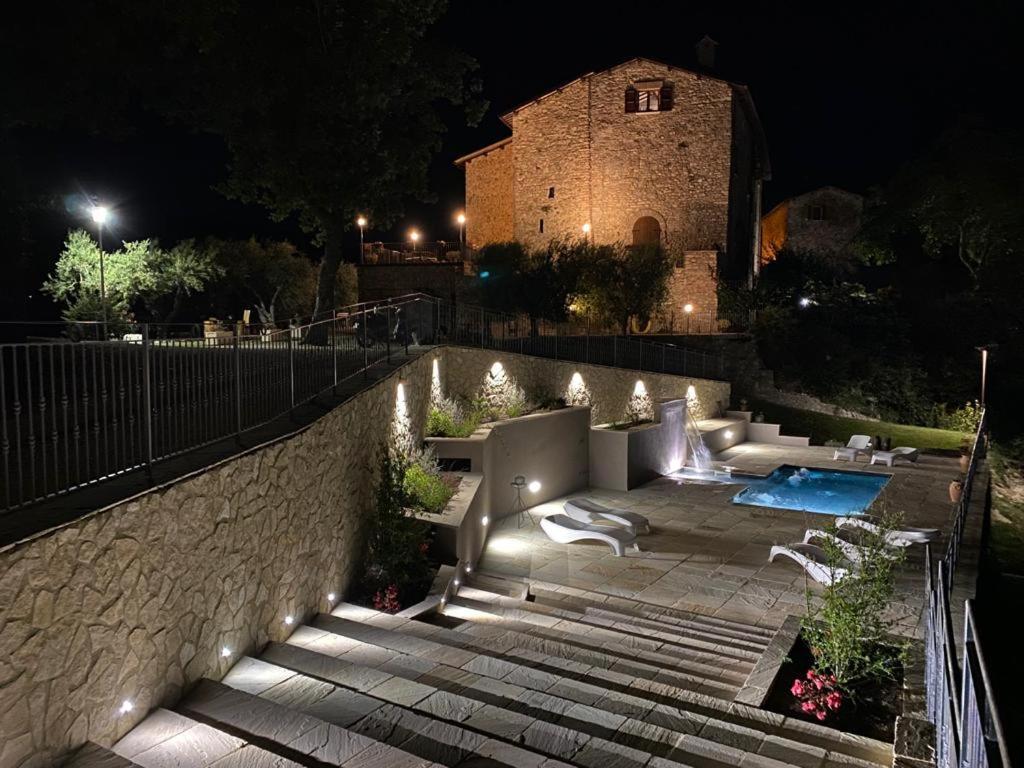 Aparthotel Il Castello Di Perchia Crocemaroggia Exterior foto